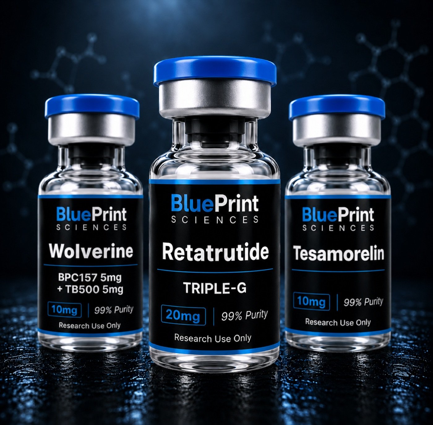 Ori Peptides research peptide vials