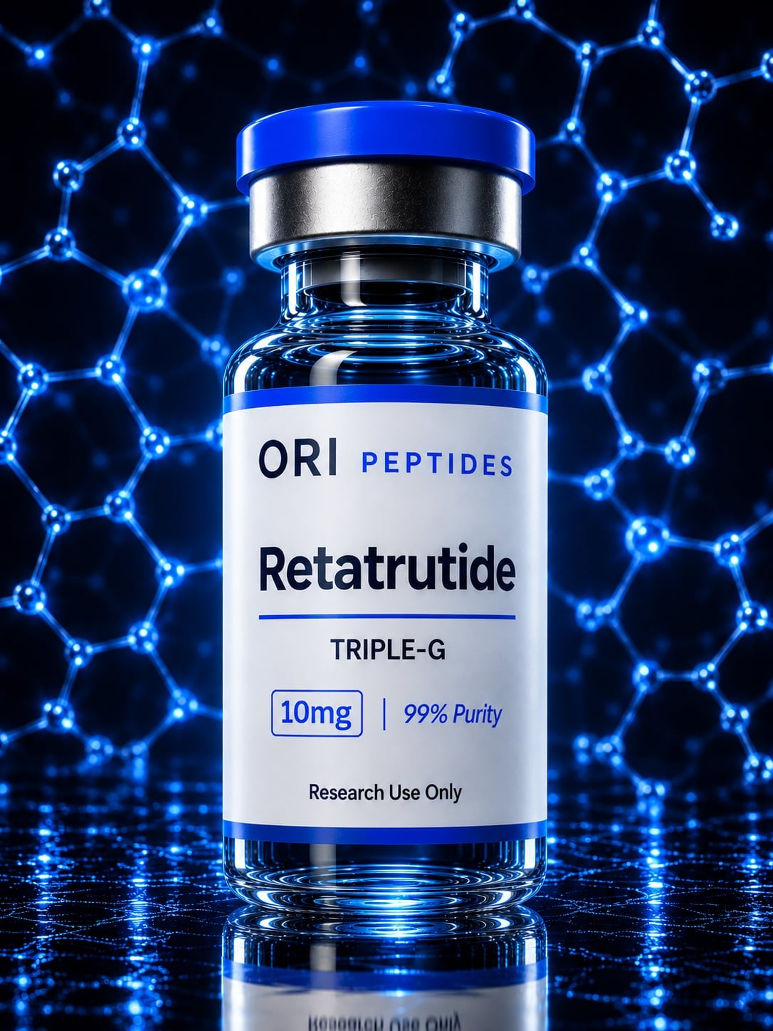 Retatrutide peptide vial